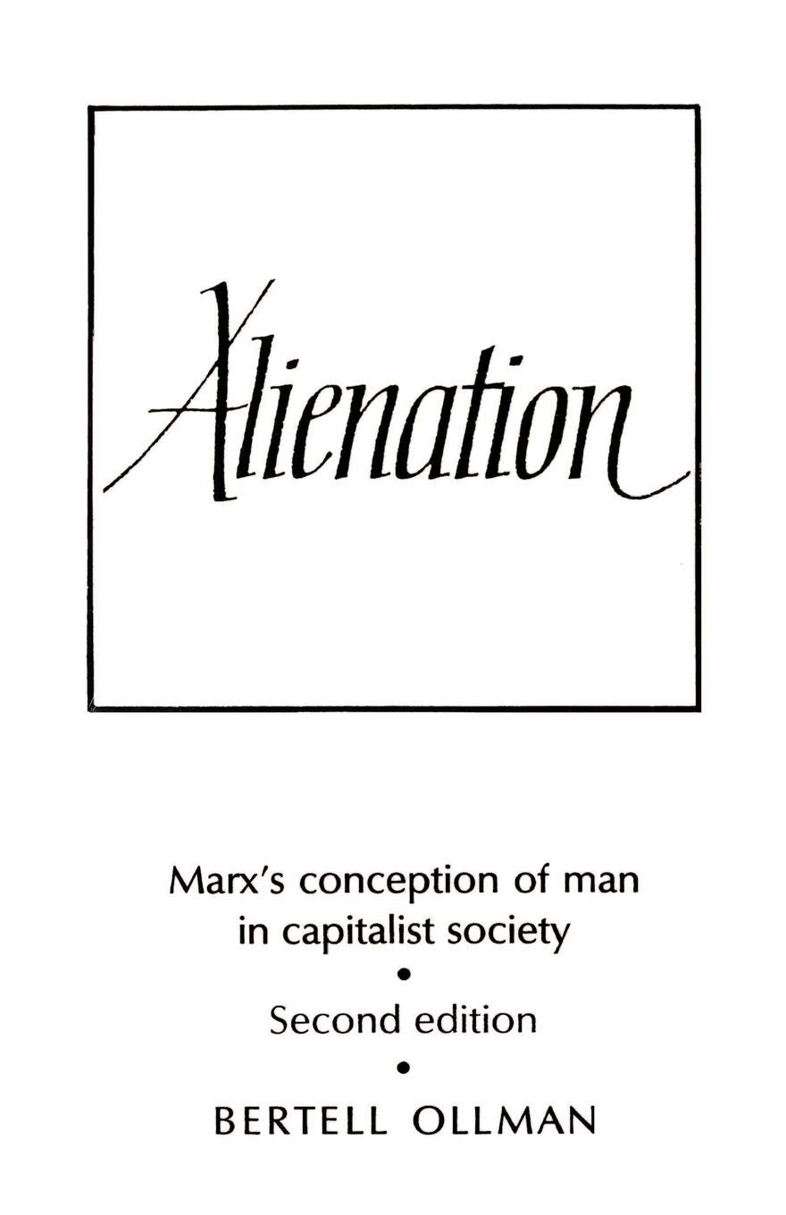Foto 2 pulgar | Libro La Alienación: La Concepción Marxista Del Hombre En Una Sociedad Capitalista - Venta Internacional.