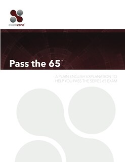 Foto 1 | Book Pass The 65: Una Guía Sencilla En Inglés Para Aprobar El Examen De La Serie 65 - Venta Internacional.