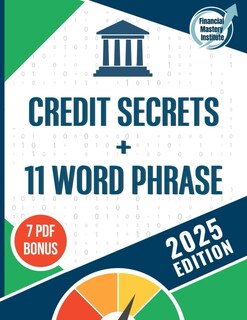 Foto 1 | Credit Secrets Book + 11 Word Phrase: Raise Your Credit Score, Reduce Debt, Gain Financial Freedom - Venta Internaciona