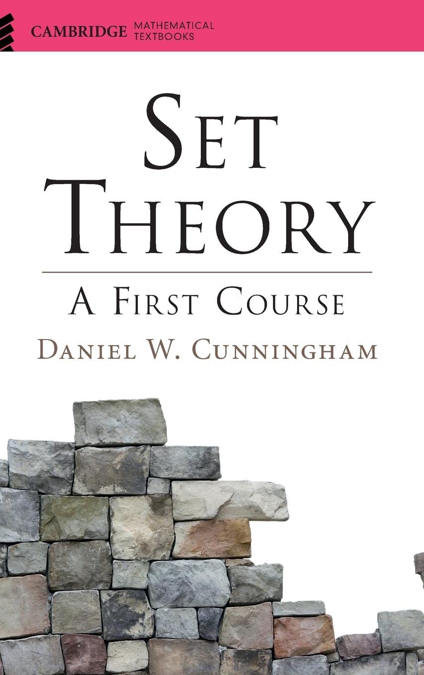 Foto 2 pulgar | Libro Cambridge University Press Set Theory: Un Primer Curso - Venta Internacional.