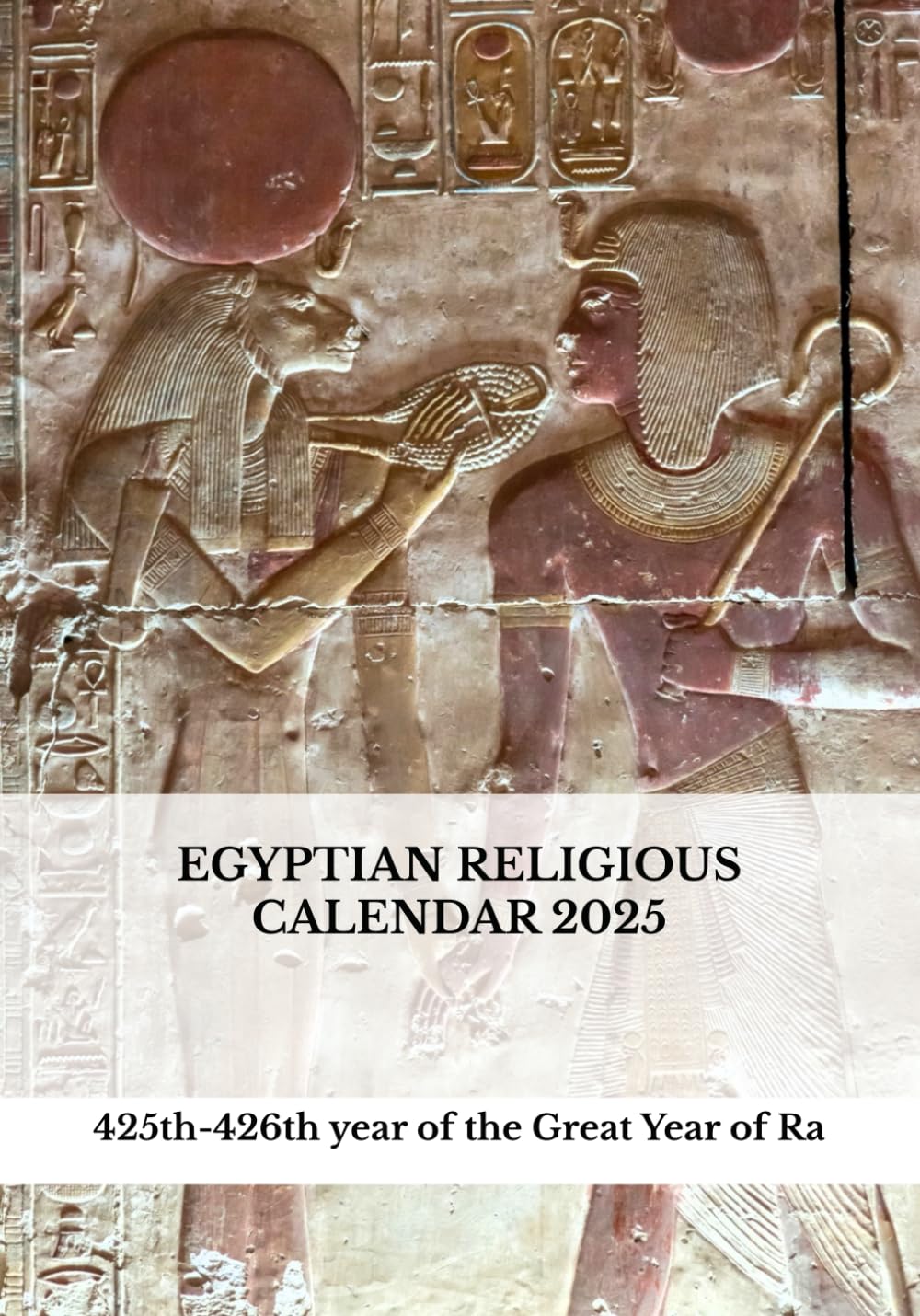 Foto 1 | Egyptian Religious Calendar 2025: 425th-426th Year Of The Great Year Of Ra - Venta Internacional.