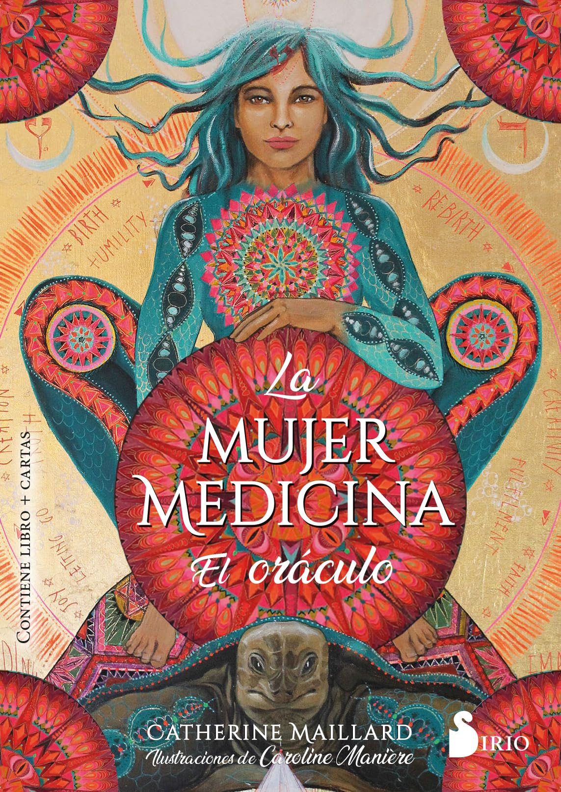 Set De Libros La Mujer Medicina. El Oráculo: Libro Y Tarjetas (español) - Venta Internacional. $1,089