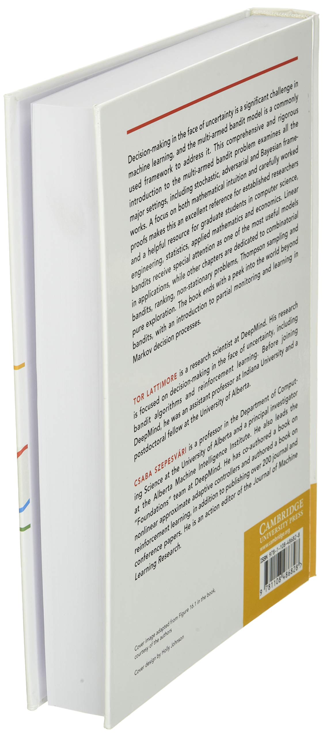 Foto 4 pulgar | Libro Cambridge University Press Bandit Algorithms - Venta Internacional.