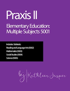 Foto 1 | Libro Praxis Ii Educación Primaria: Asignaturas Múltiples 5001 - Venta Internacional.