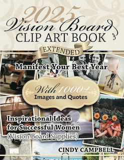 Foto 1 | Libro De Imágenes Prediseñadas 2025 Vision Board Con Más De 1000 Imágenes Y Citas - Venta Internacional.