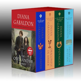 Foto 1 | Libro Dell Outlander En Caja De 4 Copias: Outlander, Dragonfly In Amber, Voyager, Drums Of Autumn - Venta Internacional.