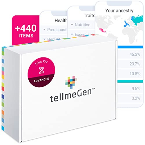 Foto 1 | Prueba De Adn Tellmegen Advanced: Más De 400 Informes Sobre Salud Y Ascendencia - Venta Internacional.