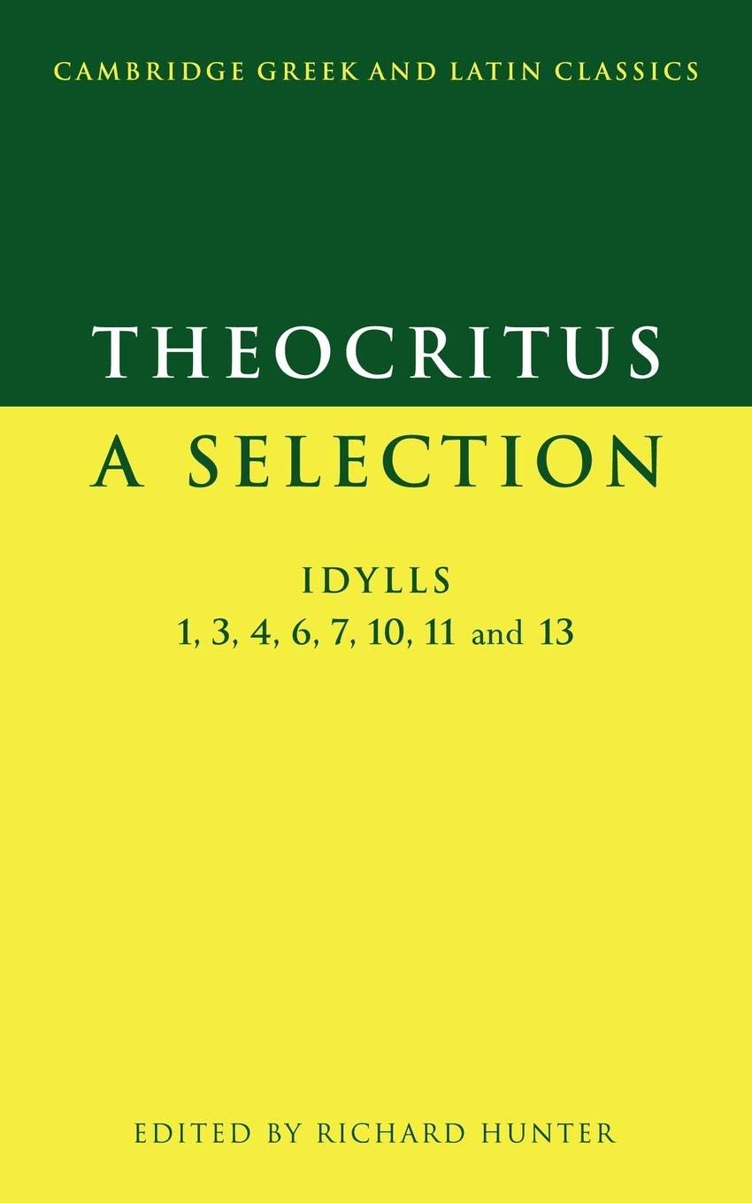 Foto 2 pulgar | Libro Theocritus Una Selección De Idilios 1, 3, 4, 6, 7, 10, 11 Y 13 - Venta Internacional.