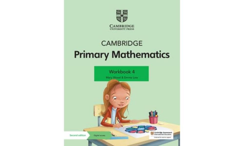 Foto 2 pulgar | Cuaderno De Ejercicios Cambridge Primary Mathematics 4 Con Acceso Digital - Venta Internacional.