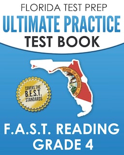 Foto 1 | Florida Test Prep Ultimate Practice Test Book F.a.s.t. Reading Grade 4: Covers The New B.e.s.t. Standards - Vent