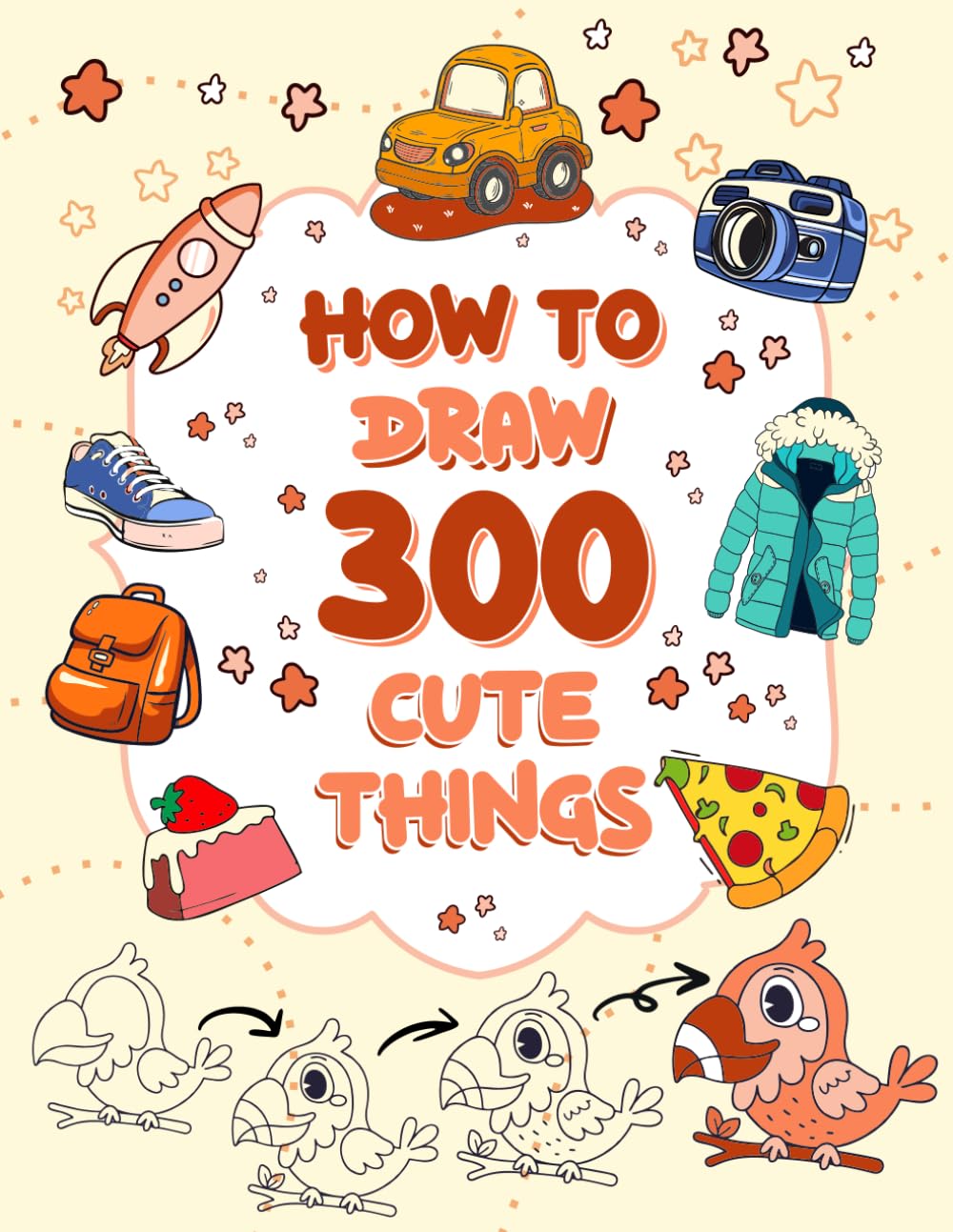 Foto 2 pulgar | Libro Cómo Dibujar 300 Cosas Lindas Para Niños De 8 A 12 Años - Venta Internacional.