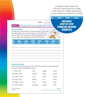 Foto 4 | Cuaderno De Ortografía Spectrum De Tercer Grado Para Niños De 8 A 9 Años Con Diccionario - Venta Internacional.