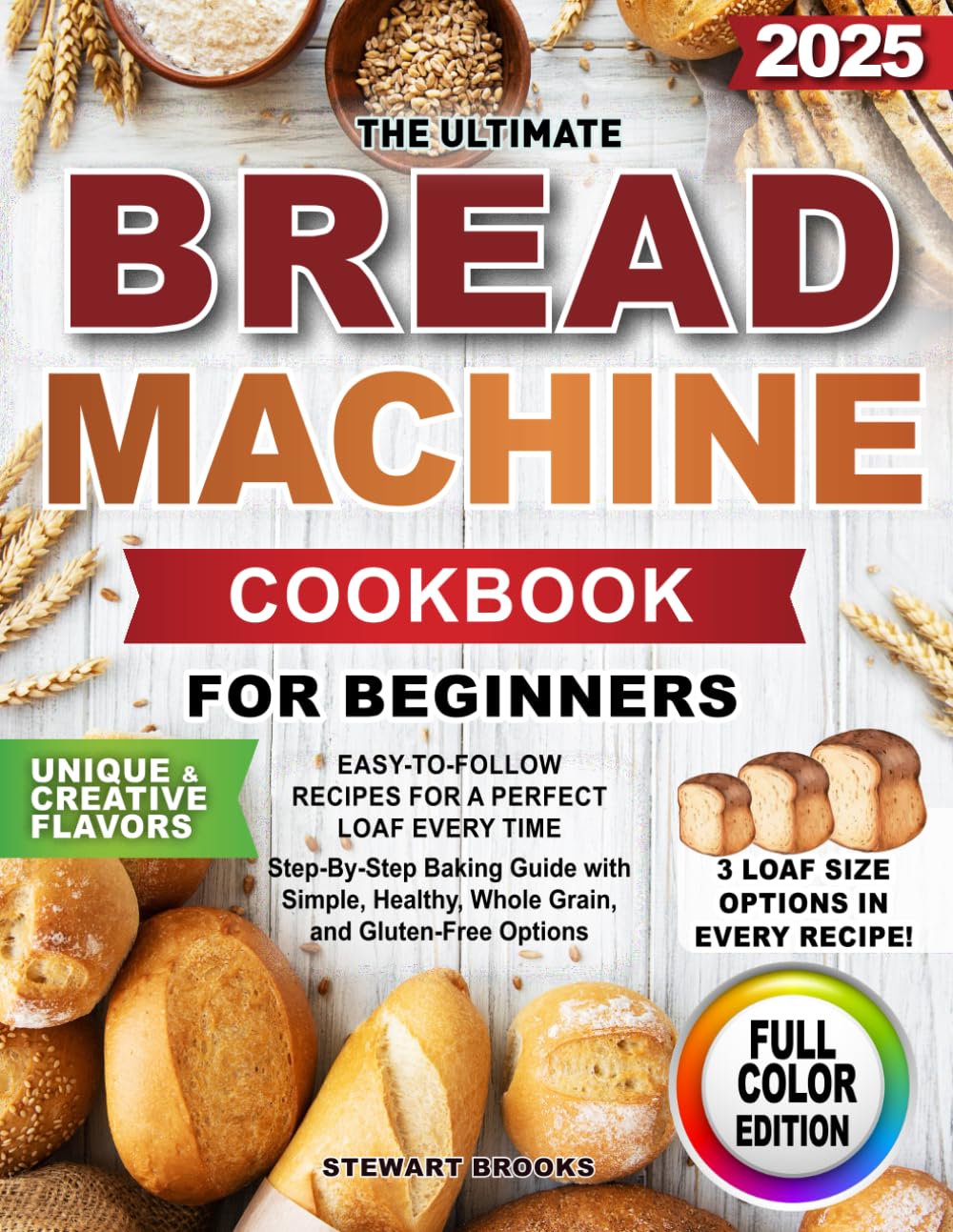 Foto 2 pulgar | Libro De Cocina La Mejor Máquina De Pan Para Principiantes Con Recetas - Venta Internacional.
