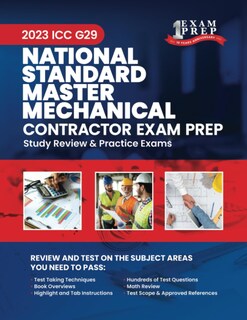 Foto 1 | 2023 Icc G29 National Standard Master Mechanical Contractor Exam Prep: 2023 Study Review & Practice Exams - Vent