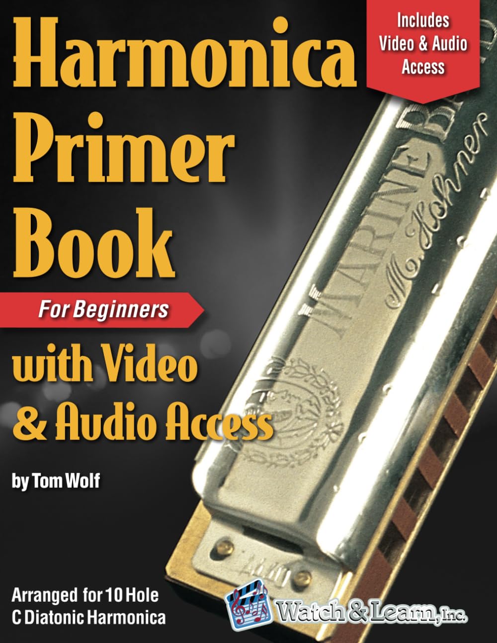 Foto 1 | Book Harmonica Primer Para Principiantes Con Acceso A Vídeo Y Audio - Venta Internacional.