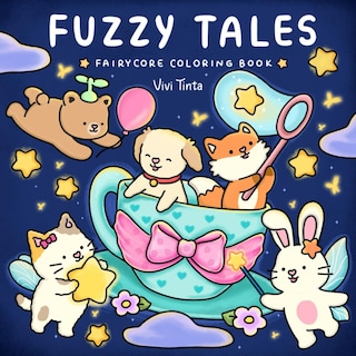 Foto 1 | Libro Para Colorear Fuzzy Tales Fairycore Publicado De Forma Independiente - Venta Internacional.