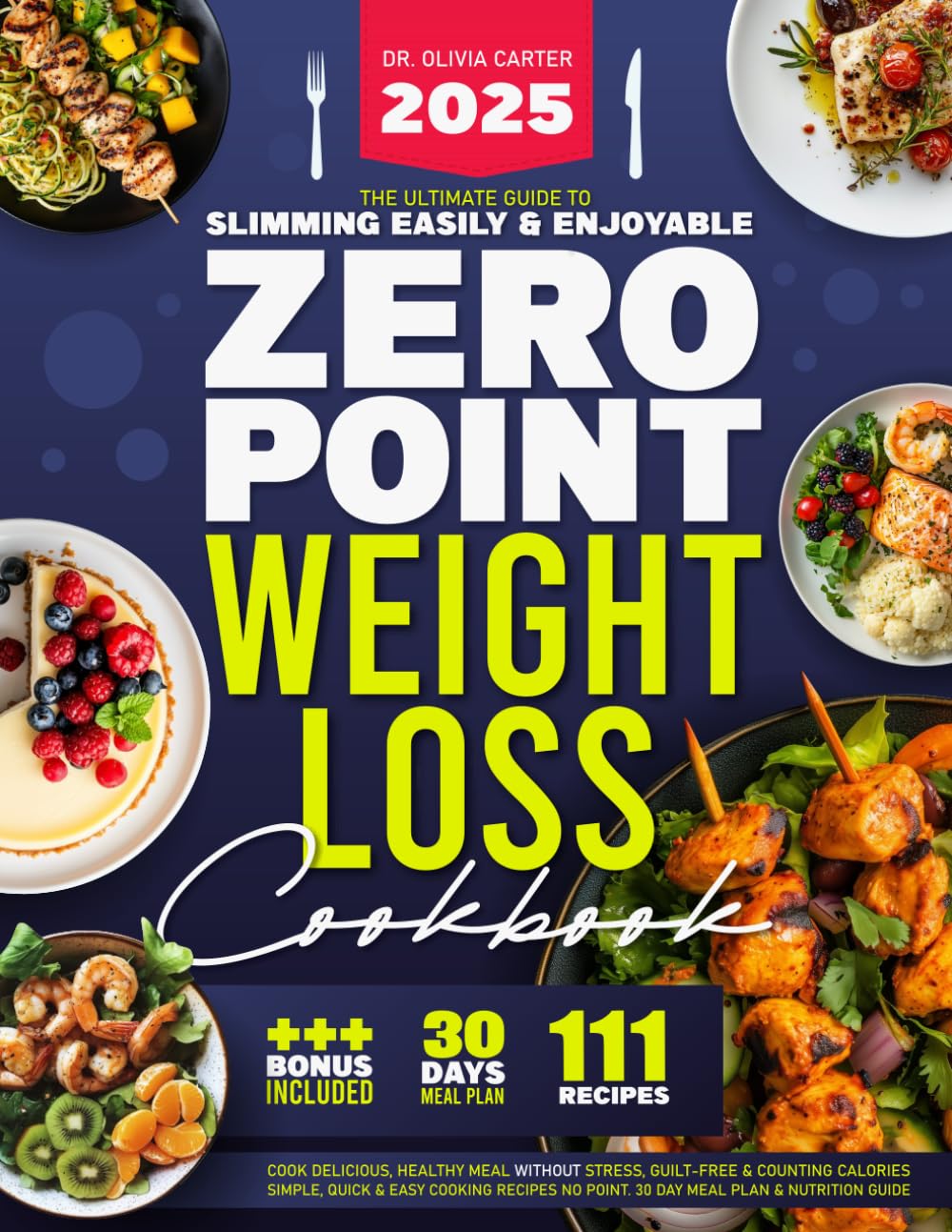 Foto 1 | Guía Y Plan De Comidas De 30 Días Para Bajar De Peso Zero Point De Cookbook - Venta Internacional.