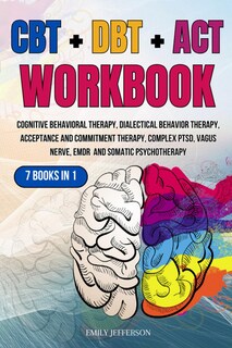Foto 1 | Cuaderno De Ejercicios Cbt + Dbt + Act: Terapia Cognitivo-conductual 7 En 2 - Venta Internacional.