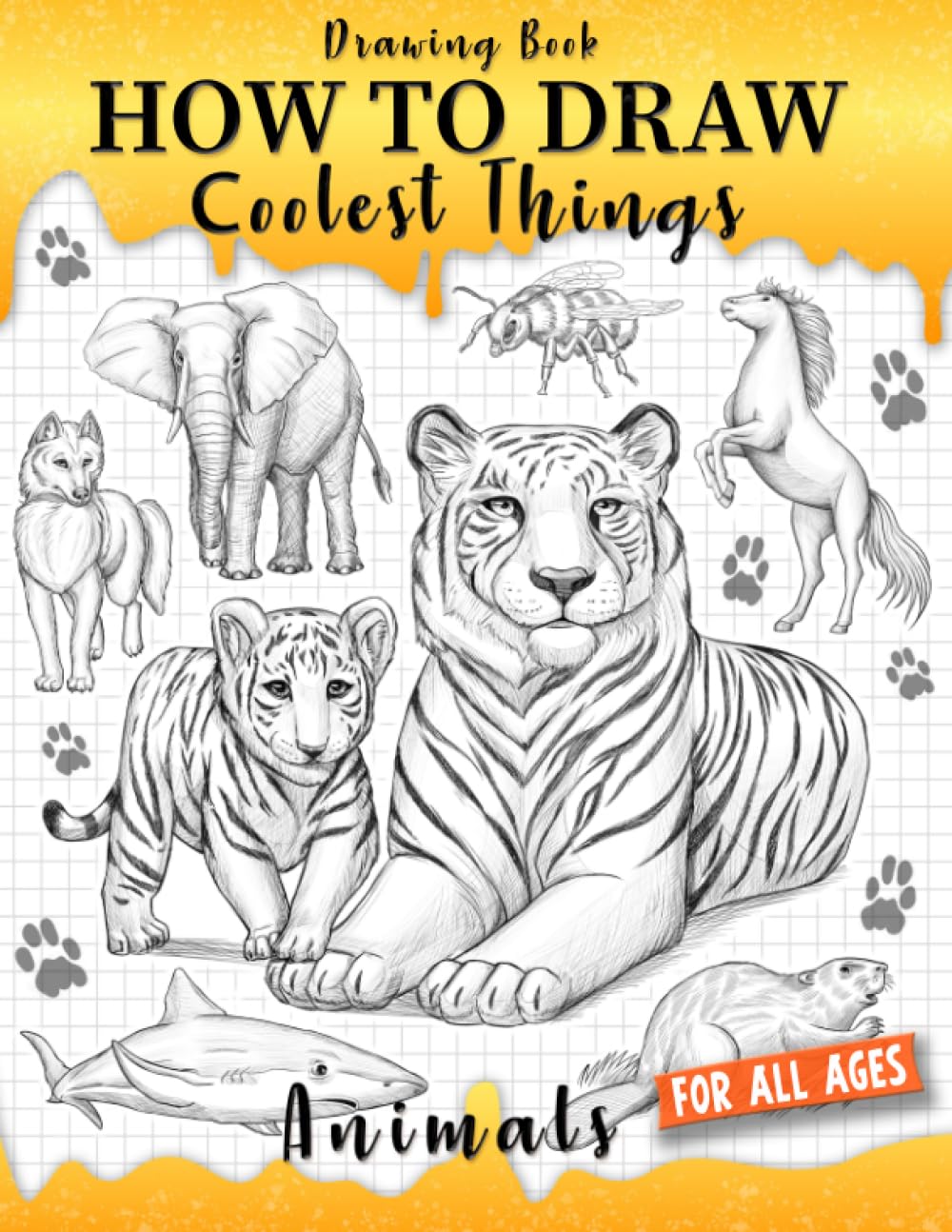 Foto 2 pulgar | Libro De Dibujo Cómo Dibujar Las Cosas Más Geniales: Animales Para Niños - Venta Internacional.