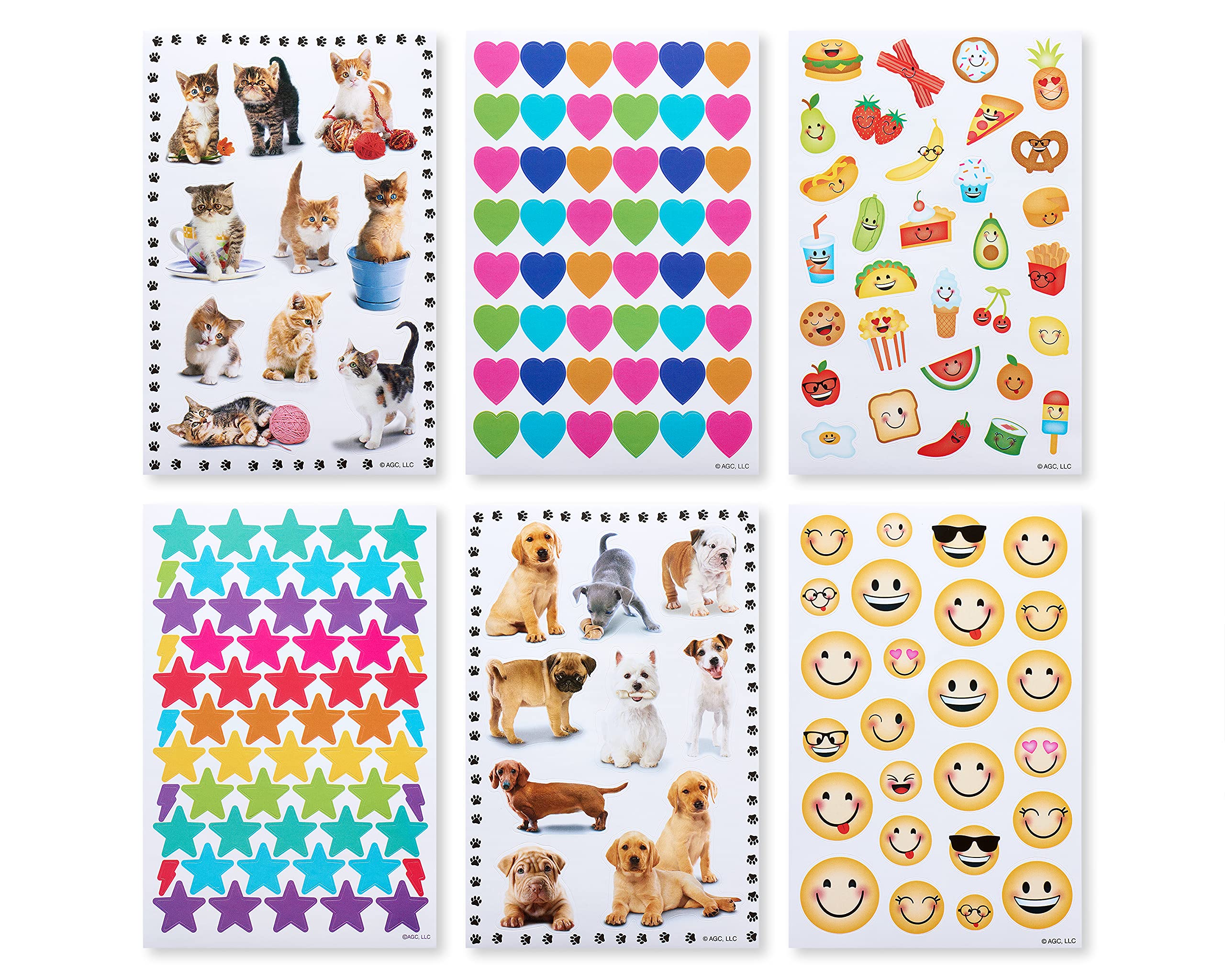 Foto 2 pulgar | Pegatinas American Greetings, Formas Variadas, Animales, 599 - Venta Internacional.