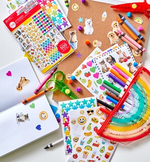 Foto 4 | Pegatinas American Greetings, Formas Variadas, Animales, 599 - Venta Internacional.