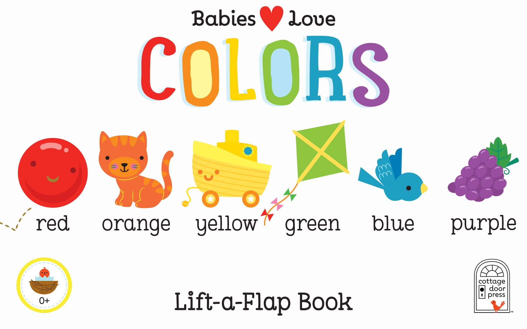 Foto 6 | Libro De Cartón Cottage Door Press A Los Bebés Les Encantan Los Colores - Venta Internacional.