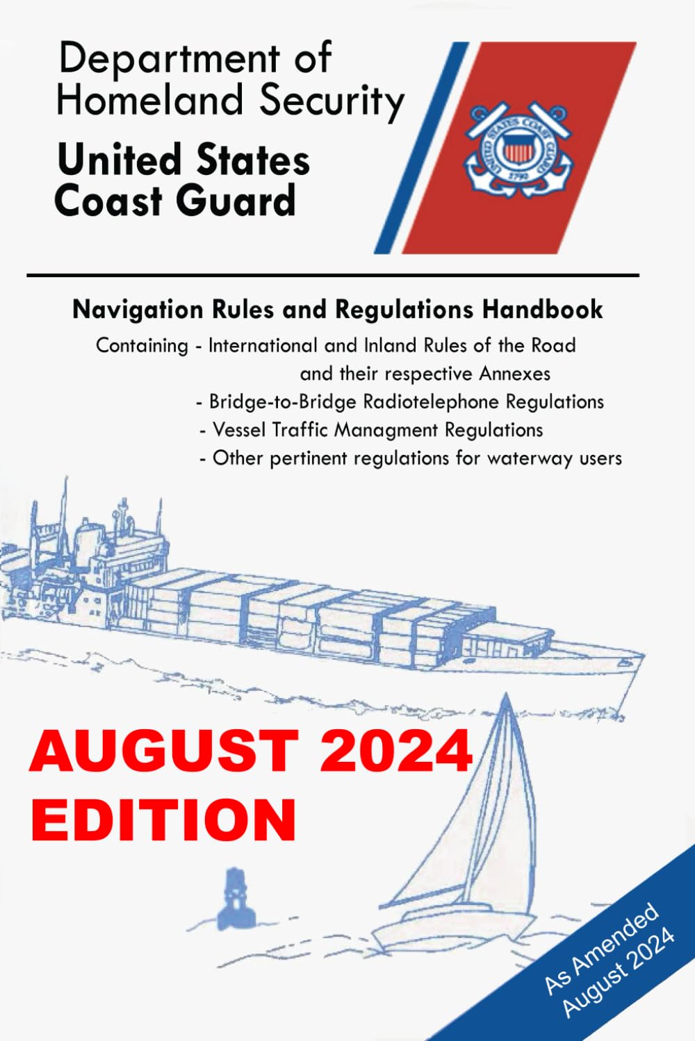 Foto 2 pulgar | Navigation Rules And Regulations Handbook (color Print): Containing - International & Inland Rules - Venta Internaciona
