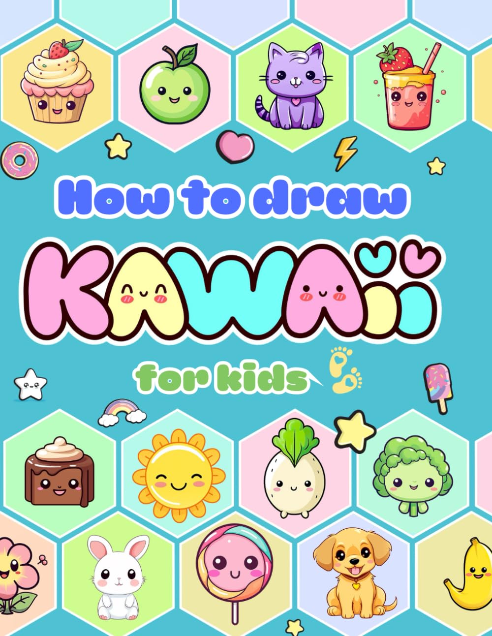 Foto 2 pulgar | Cómo Dibujar Kawaii Para Niños: 100 Dibujos Paso A Paso De Cosas Kawaii Súper Lindas. - Venta Internacional.