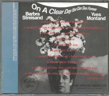 Foto 2 | Dvd Sony En Un Día Despejado, Puedes Ver Para Siempre (película De 1970) - Venta Internacional.