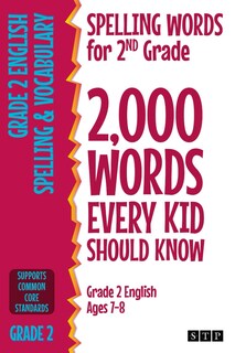 Foto 1 | Libro De Ortografía Para Inglés De Segundo Grado De 7 A 8 Años Con 2000 Palabras - Venta Internacional.