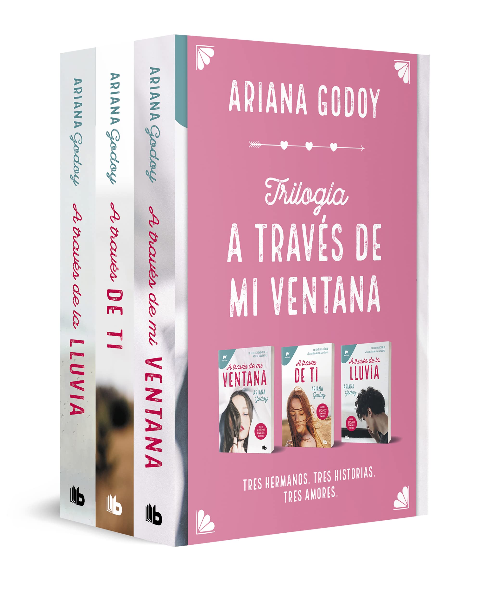 Foto 2 pulgar | Paquete De Libros: Trilogía De Hermanos Hidalgo: A Través De Mi Ventana - Venta Internacional.
