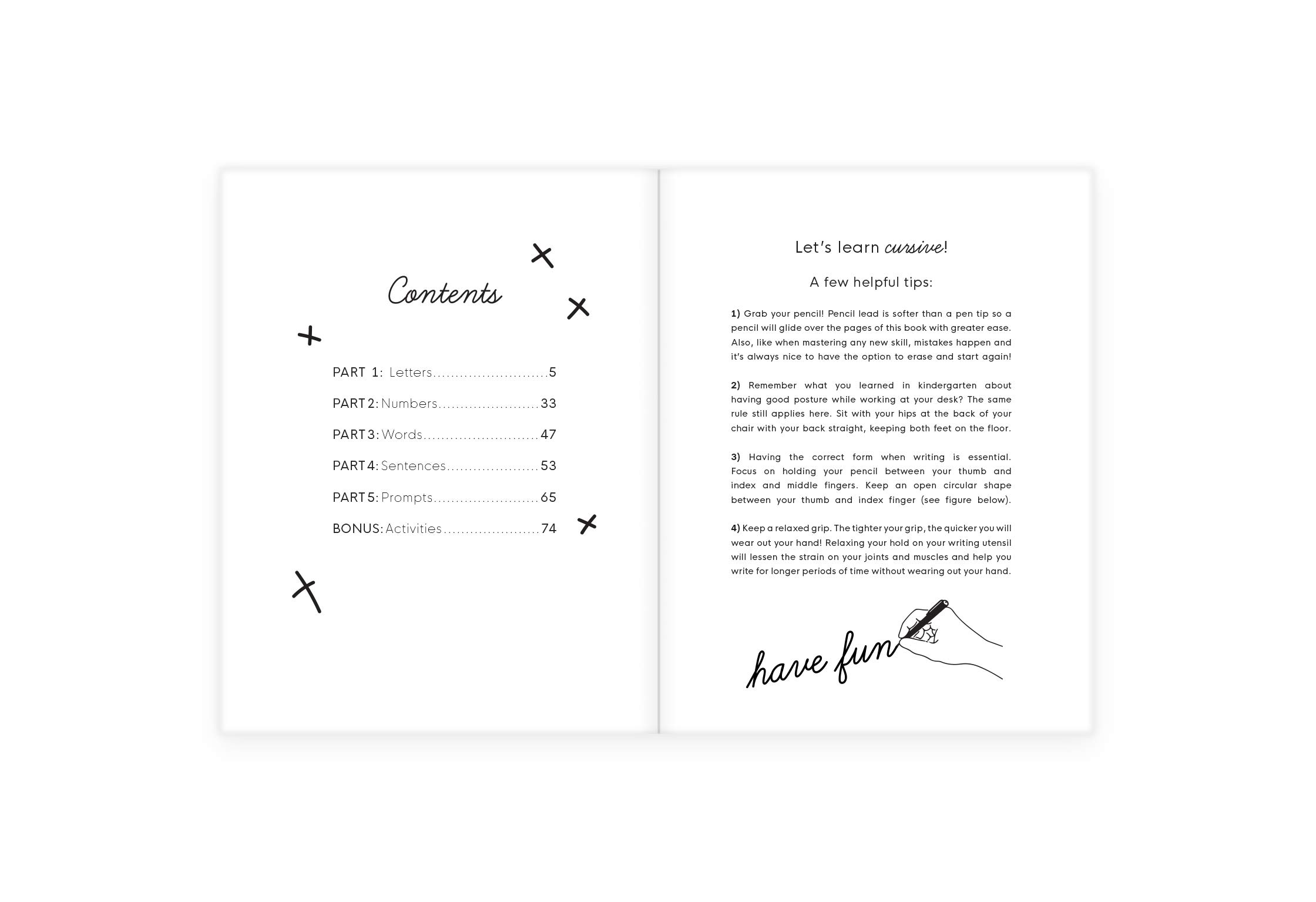 Foto 5 pulgar | Cuaderno De Trabajo De Escritura Cursiva Genérica Para Adolescentes Con Comillas - Venta Internacional.