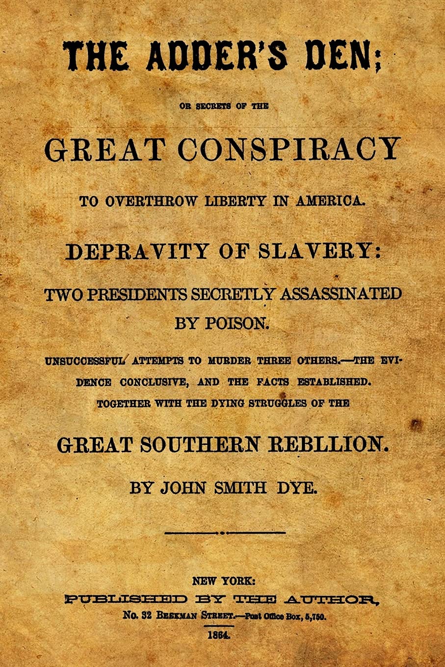 Libro La Guarida De La Víbora: Secretos De La Gran Conspiración En Estados Unidos - Venta Internacional. $485