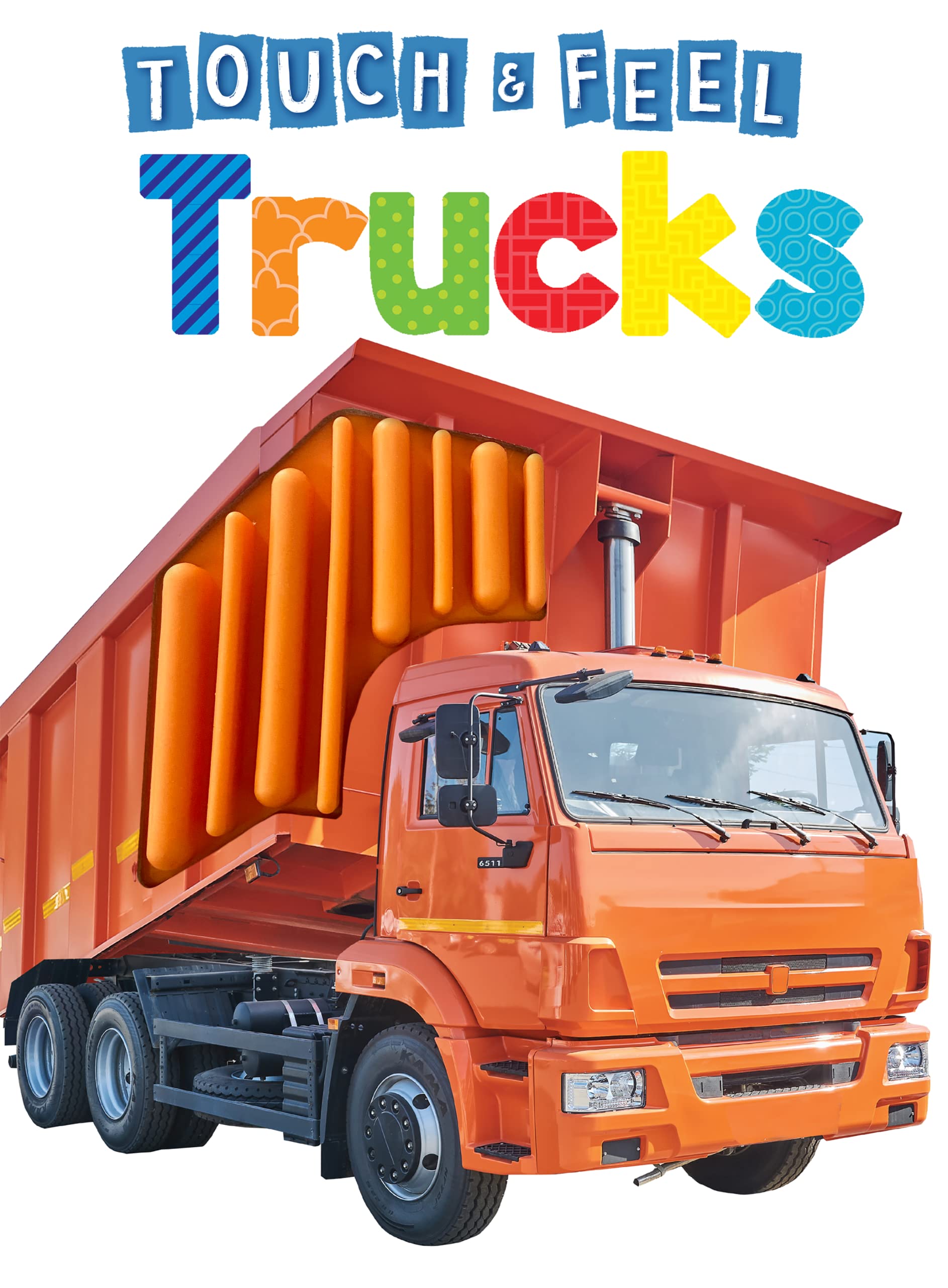 Foto 2 pulgar | Libro De Cartón Genérica Trucks Touch And Feel Sensory - Venta Internacional.