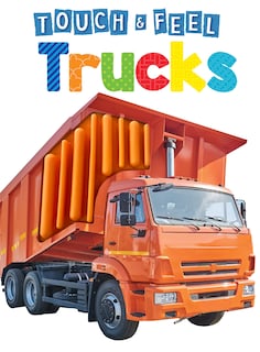 Foto 1 | Libro De Cartón Genérica Trucks Touch And Feel Sensory - Venta Internacional.