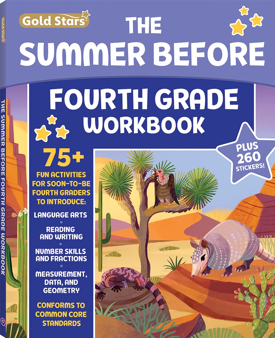 Foto 2 pulgar | Cuaderno De Ejercicios Para El Verano Antes Del Cuarto Grado Para Terminar El Tercer Grado Con Más D - Venta Interna