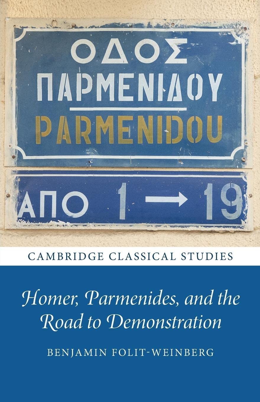 Foto 2 pulgar | Libro De Estudios Clásicos De Cambridge Homer Parménides - Venta Internacional.