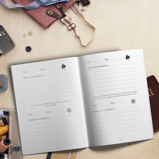 Foto 3 | Gratitude Journal Genérica Está Lleno De Versículos Bíblicos Favoritos - Venta Internacional.