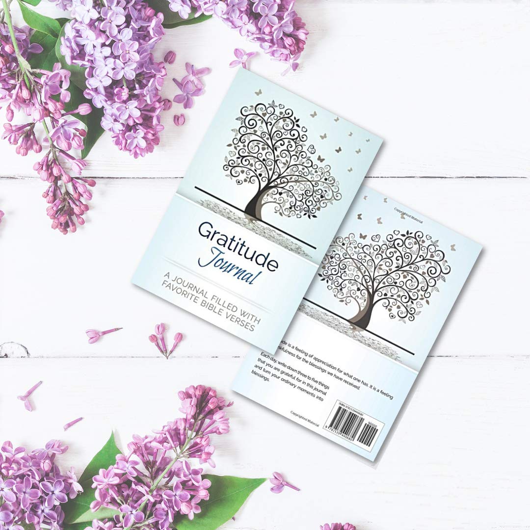 Foto 4 | Gratitude Journal Genérica Está Lleno De Versículos Bíblicos Favoritos - Venta Internacional.