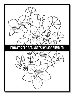 Foto 2 | Flores Para Principiantes: Un Libro Para Colorear Para Adultos Con Páginas Para Colorear Divertidas, - Venta Interna