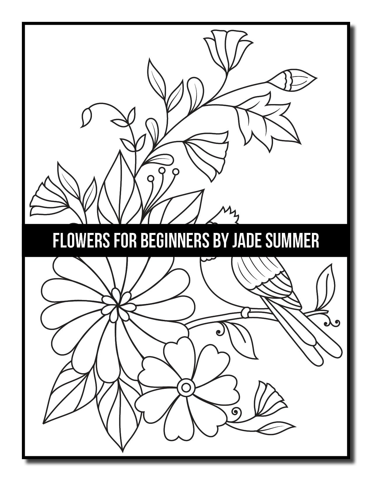 Foto 5 pulgar | Flores Para Principiantes: Un Libro Para Colorear Para Adultos Con Páginas Para Colorear Divertidas, - Venta Interna