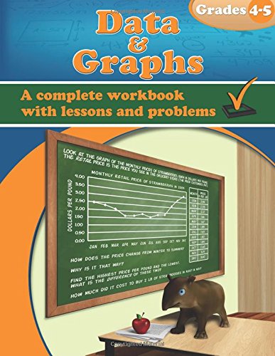 Foto 2 pulgar | Cuaderno De Trabajo Datos Y Gráficos Genéricos, Grados 4-5 - Venta Internacional.