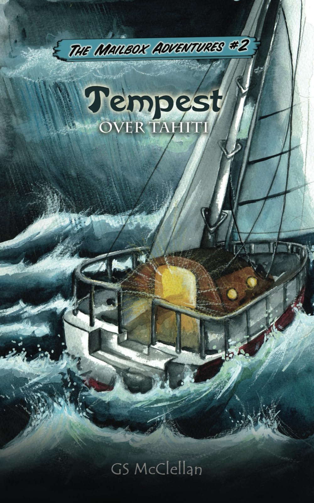 Foto 1 | Libro Tempest Over Tahiti (las Aventuras Del Buzón) - Venta Internacional.