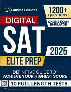 Foto 1 | 10 Pruebas Completas De Digital Sat Elite Prep Lumina Editions - Venta Internacional.