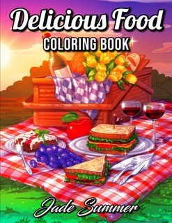 Foto 1 | Libro De Colorear Para Adultos Delicious Food Decadent Postres - Venta Internacional.