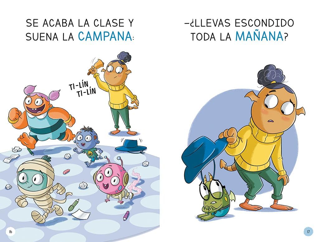Foto 5 pulgar | Libro Primer Día, ¡qué Alegría! /el Primer Día De Bugs (la Escuela De Los Monstruos) - Venta Internacional.
