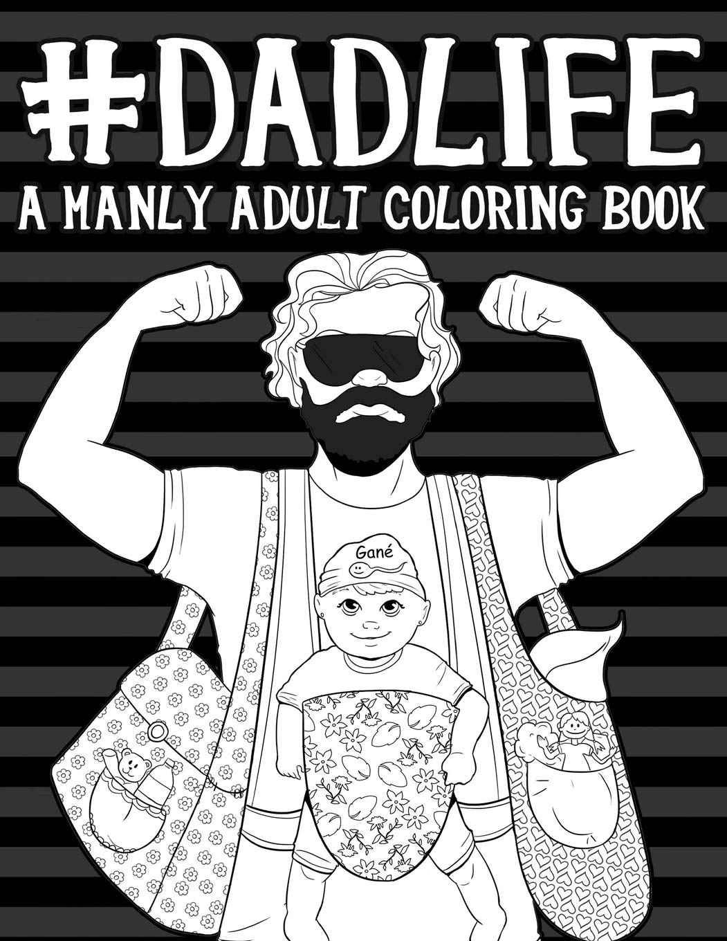 Foto 2 pulgar | Libro De Colorear Para Adultos Dad Life: A Manly Theme - Venta Internacional.
