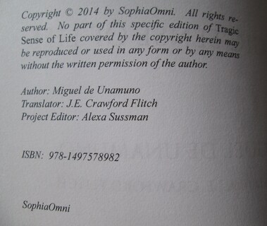 Foto 3 | Libro Tragic Sense Of Life De Genérica - Venta Internacional.