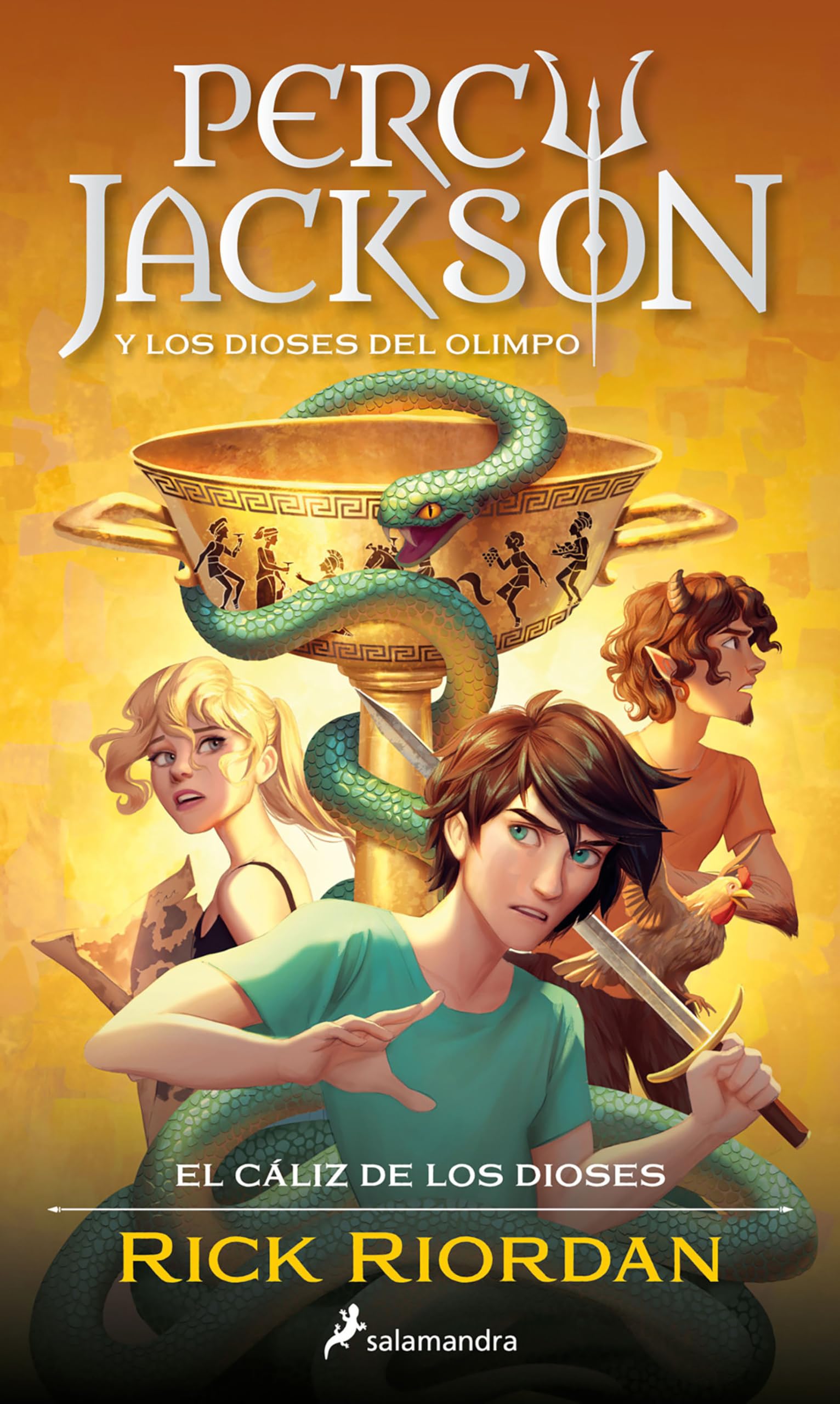 Foto 2 pulgar | Libro Percy Jackson Y Los Olímpicos El Cáliz De Los Dioses - Venta Internacional.
