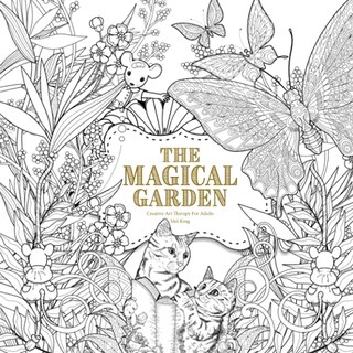 Foto 1 | Libro Para Colorear Creativo El Jardín Mágico Para Adultos - Venta Internacional.